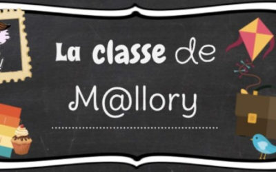 Blog de la classe de Mallory