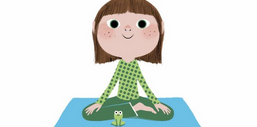 Calme et attentif comme une grenouille
